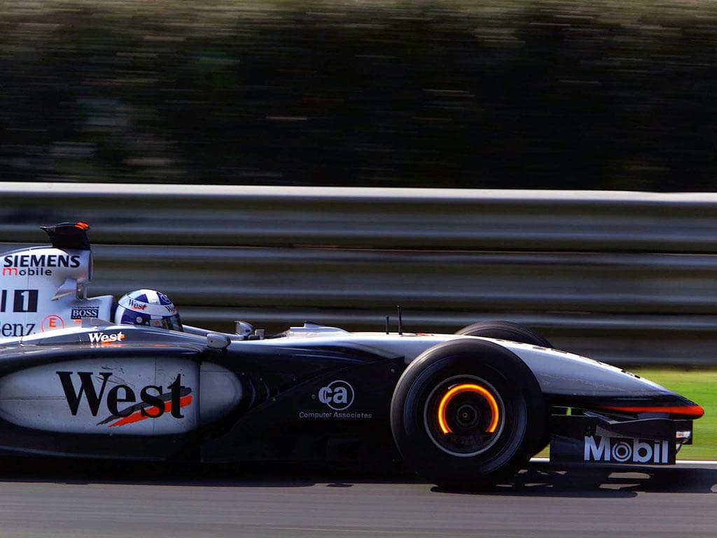 Historical Formula 1 photograph: MP4/12 Häkkinen, 1997