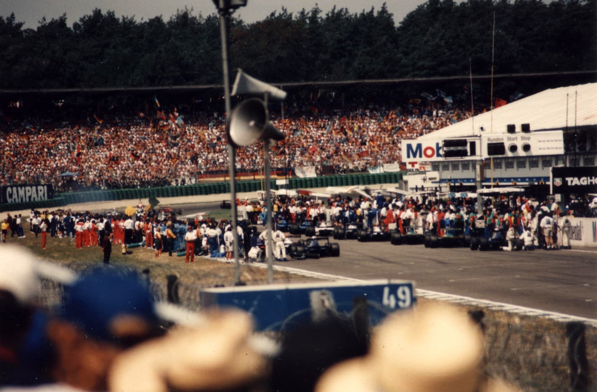 Historical Formula 1 photograph: Hockenheim, 1994