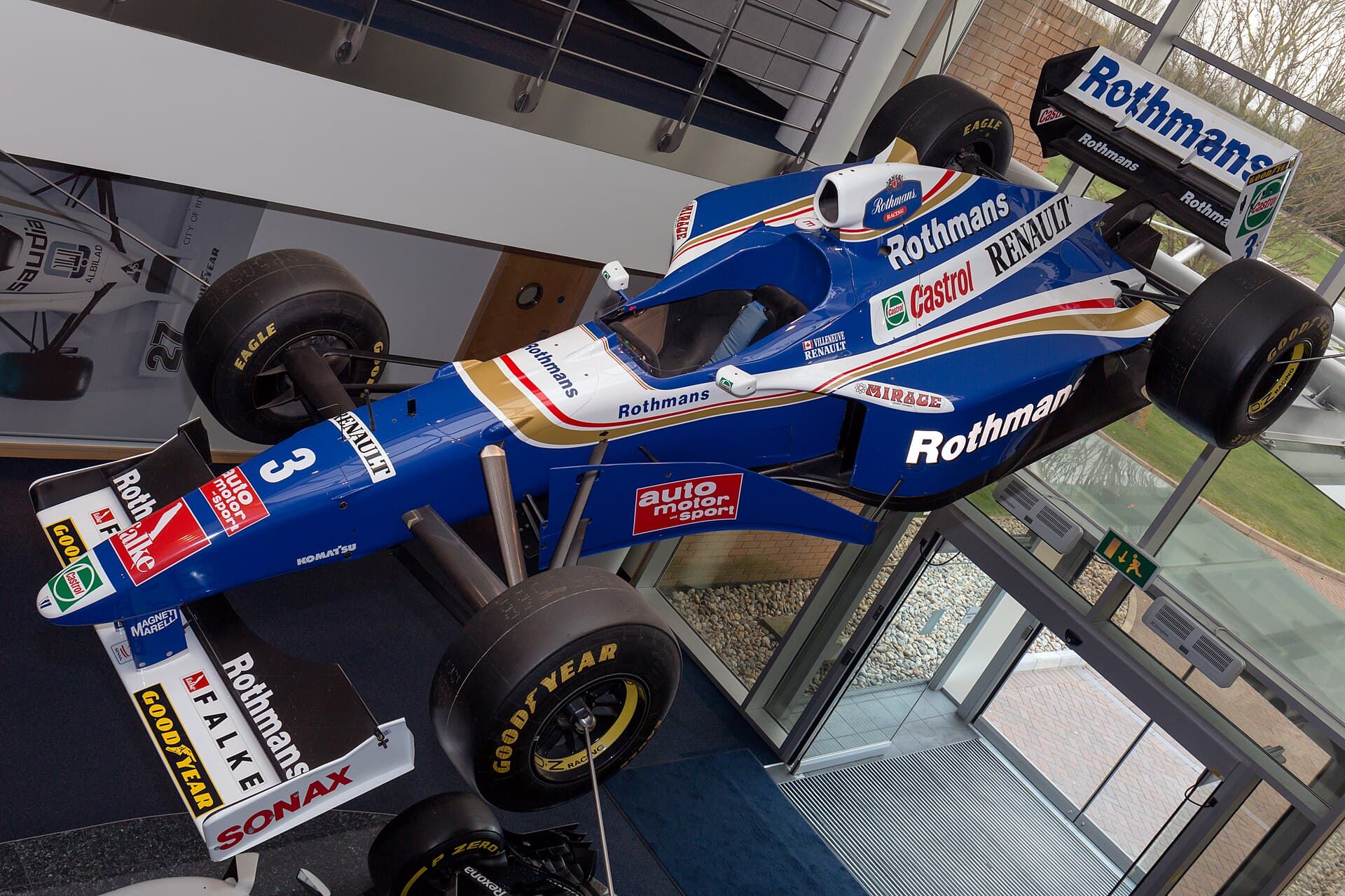 Historical Formula 1 photograph: FW19 Jacques Villeneuve, 1997