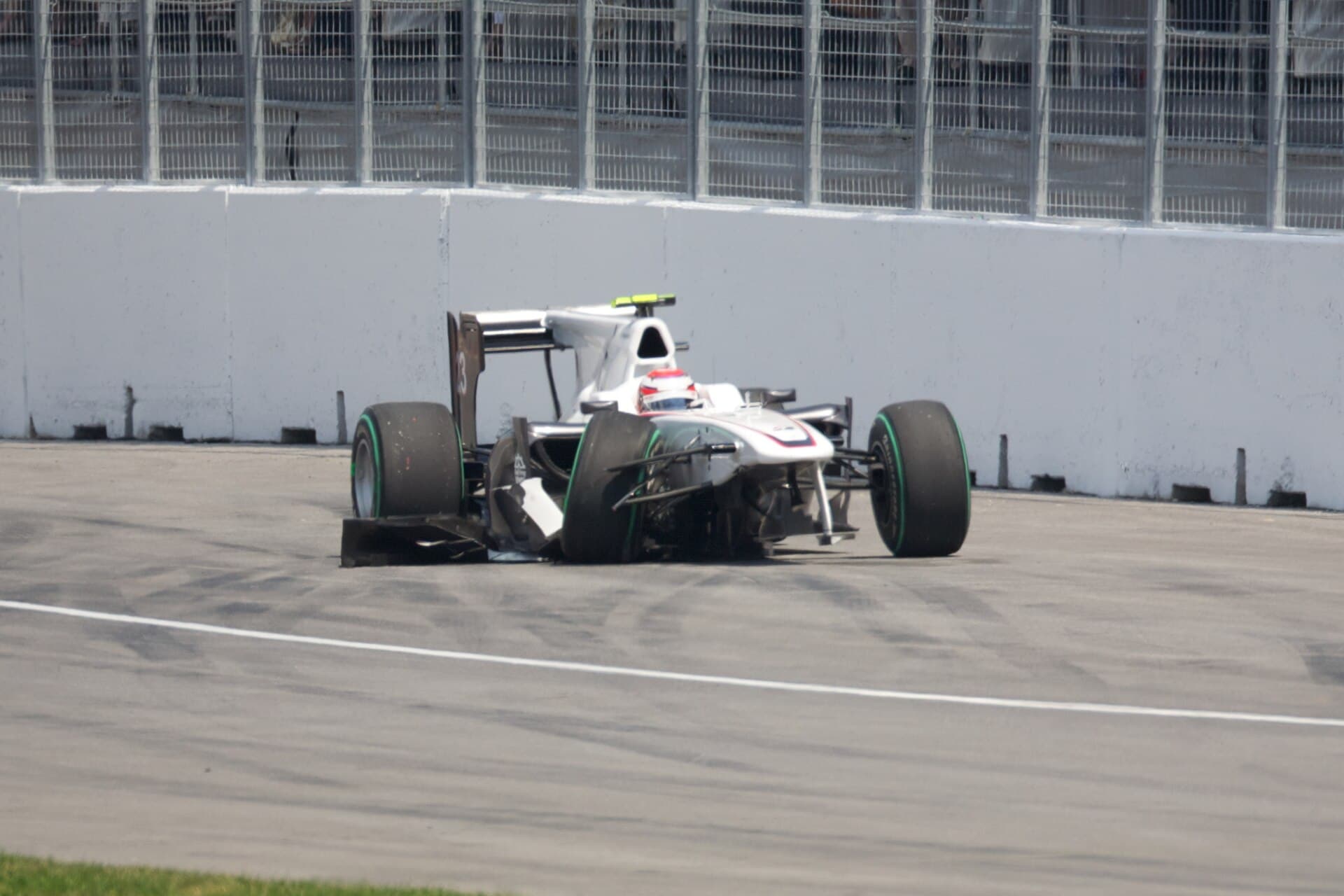 Historical Formula 1 photograph: Kobayashi, 2010
