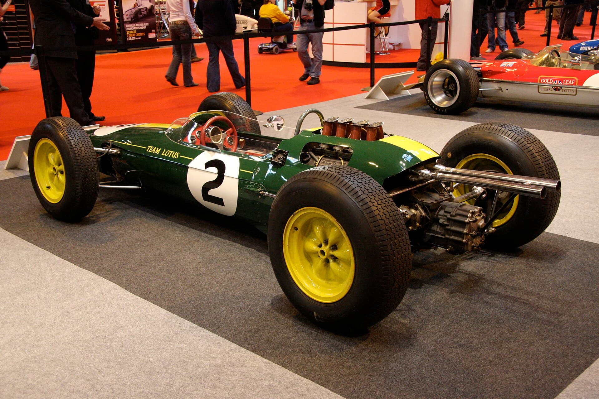 Historical Formula 1 photograph: Lotus 25, 1962