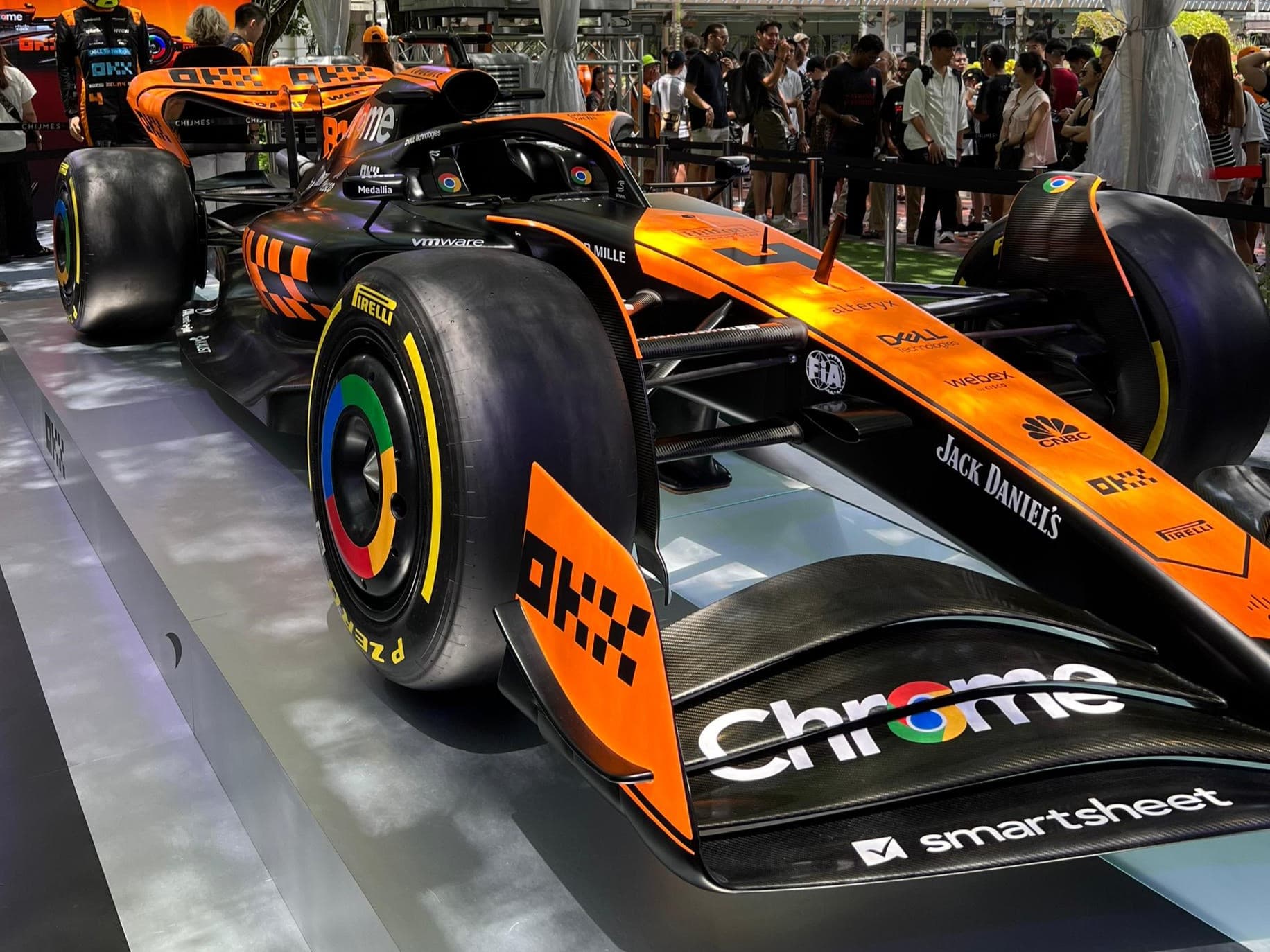 Historical Formula 1 photograph: McLaren MCL60 Stealth Mode, 2023