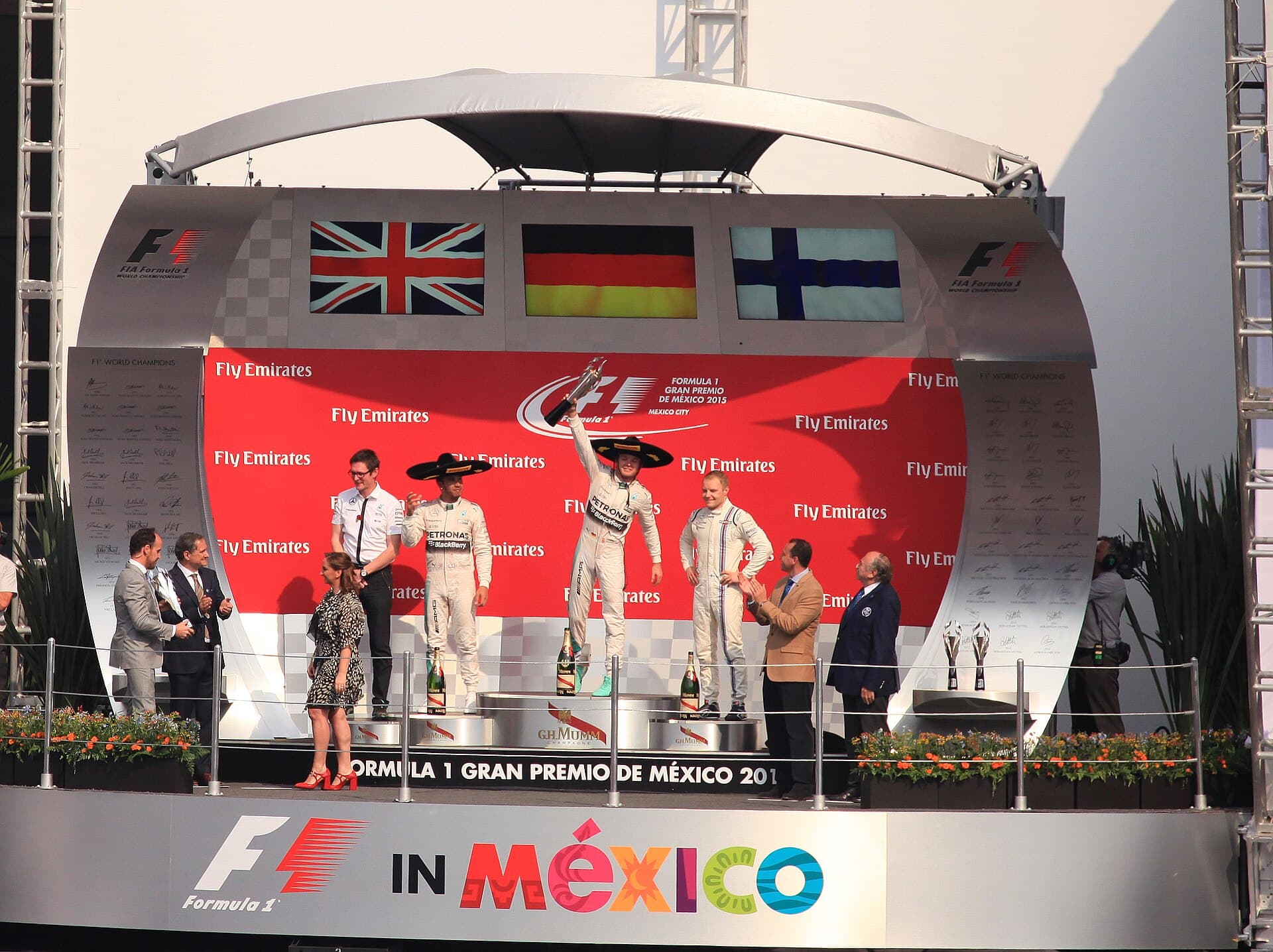 Historical Formula 1 photograph: Messico, 2015