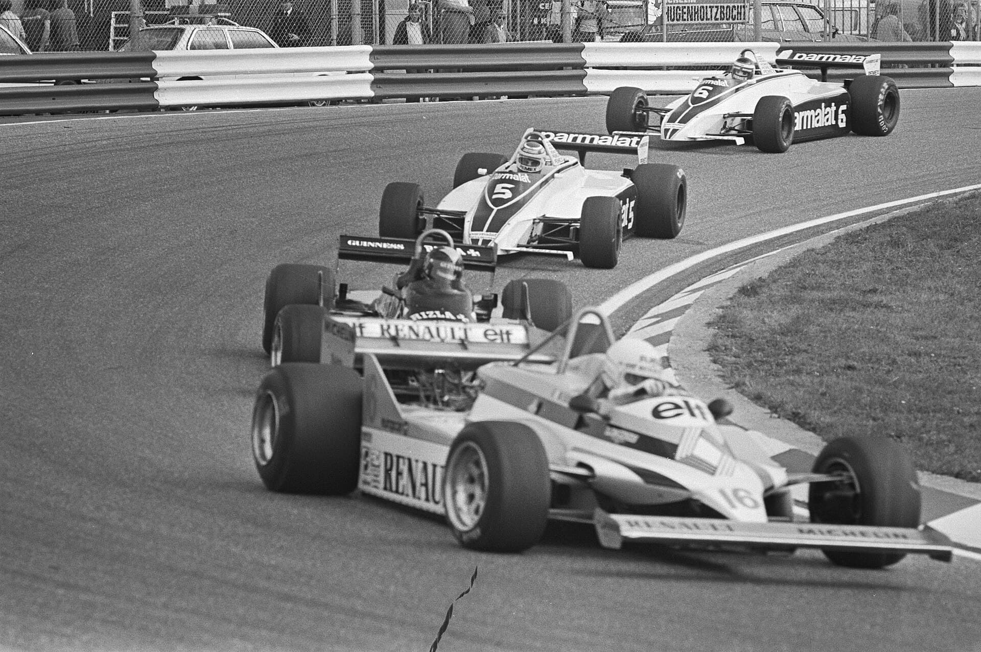 Historical Formula 1 photograph: Piquet, 1981