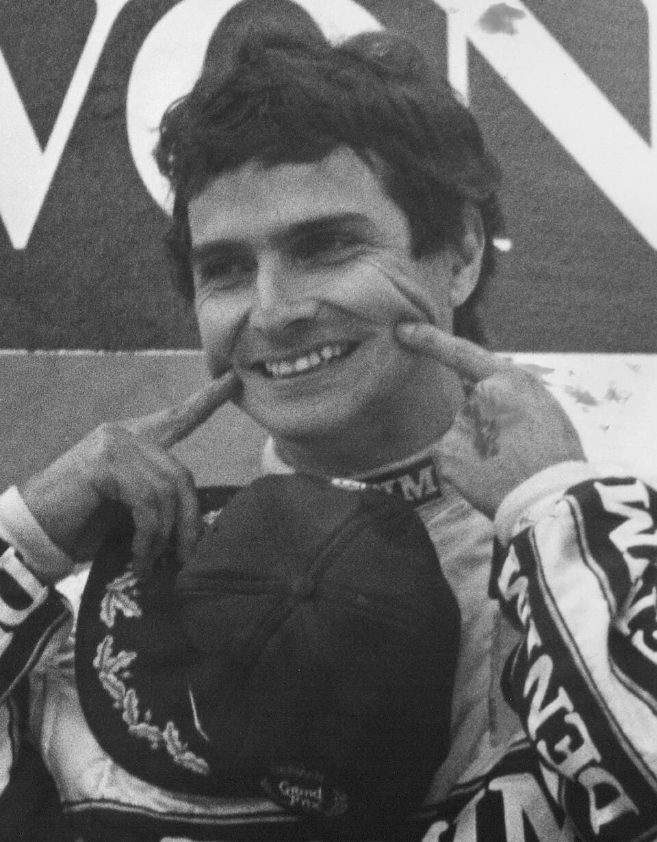 Historical Formula 1 photograph: Piquet Hockenheim, 1987
