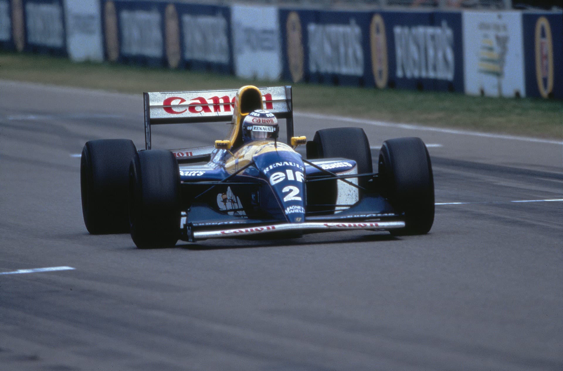 Historical Formula 1 photograph: Prost, 1993