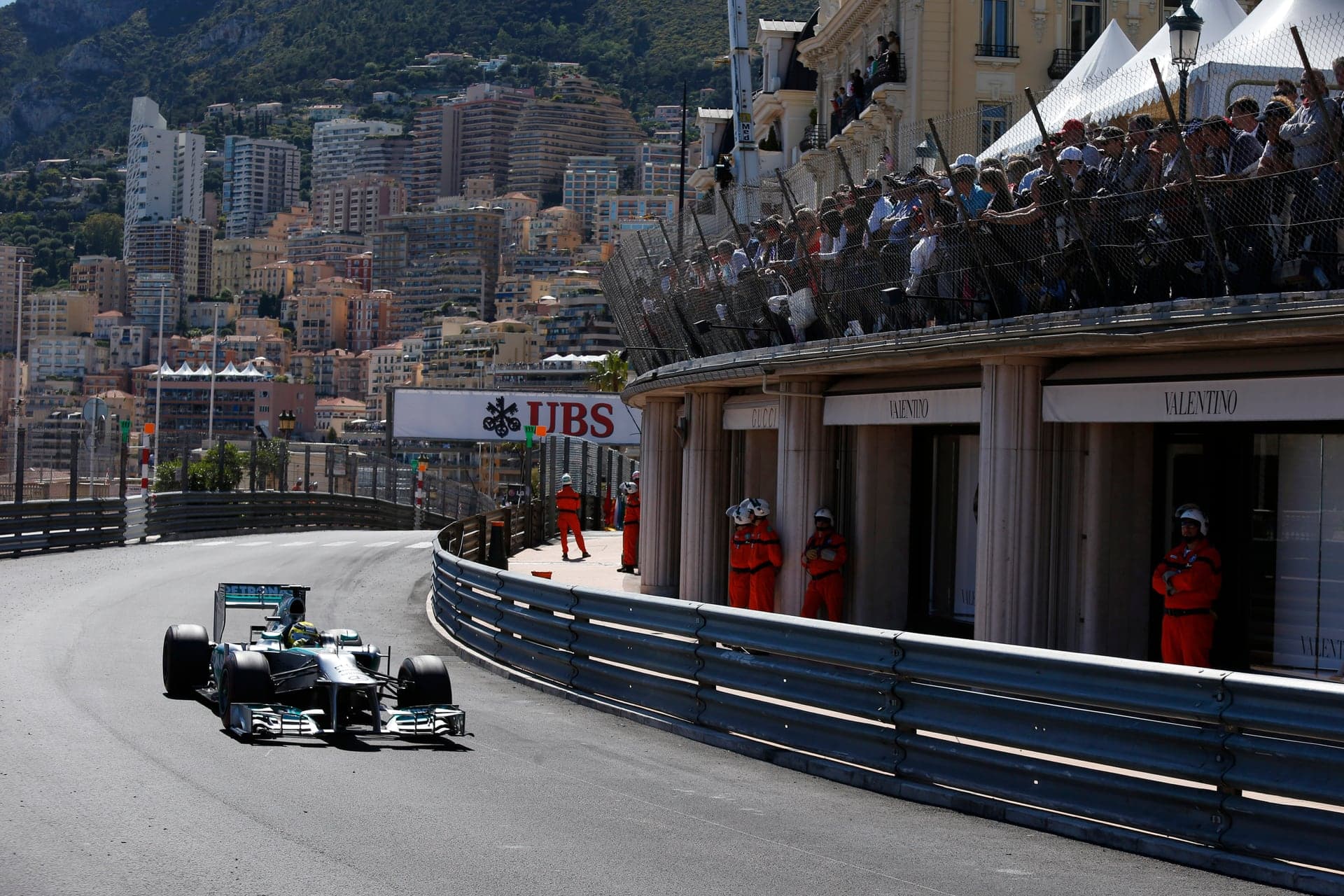 Historical Formula 1 photograph: Rosberg, 2013