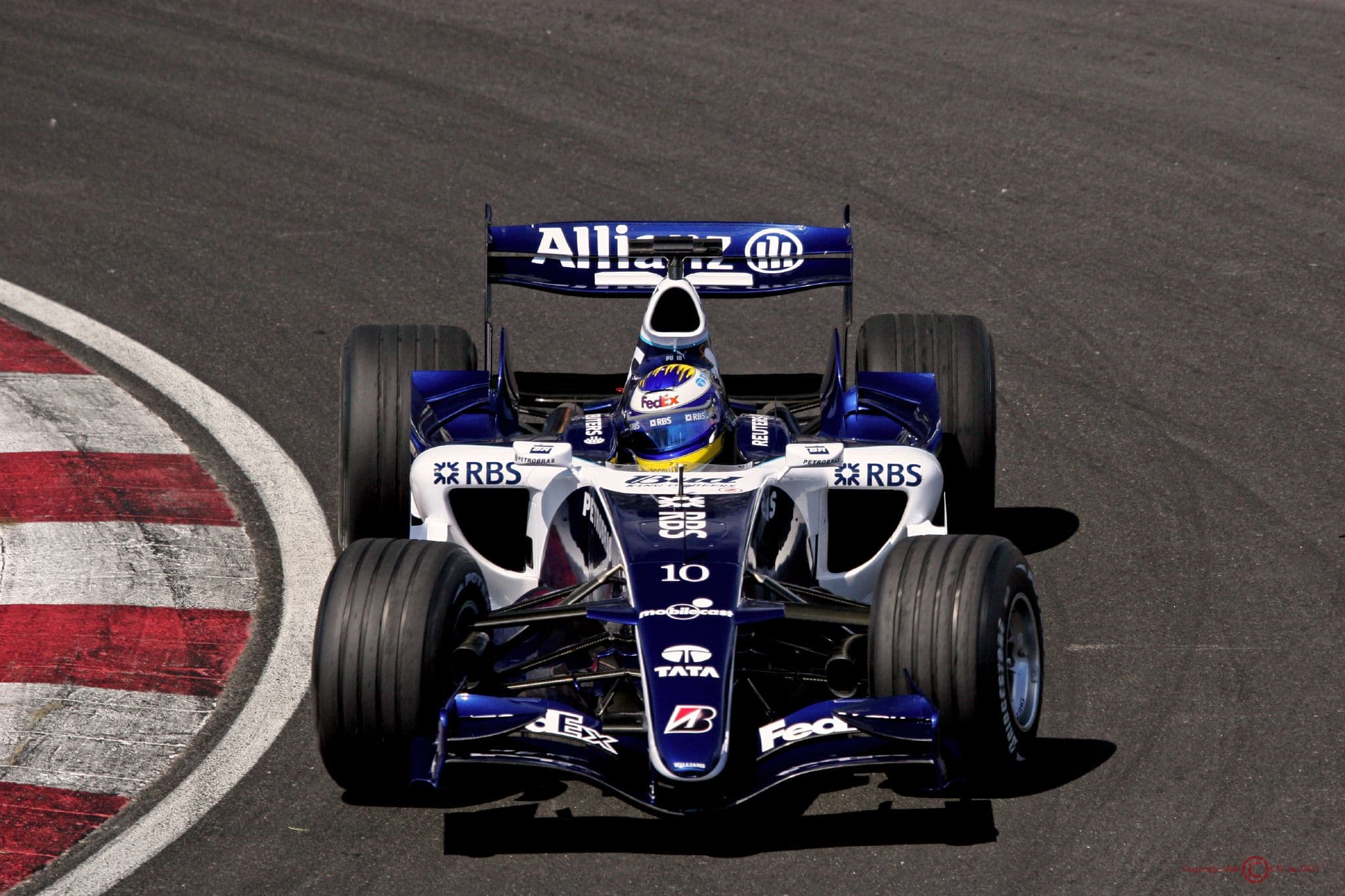 Historical Formula 1 photograph: Rosberg Williams, 2006