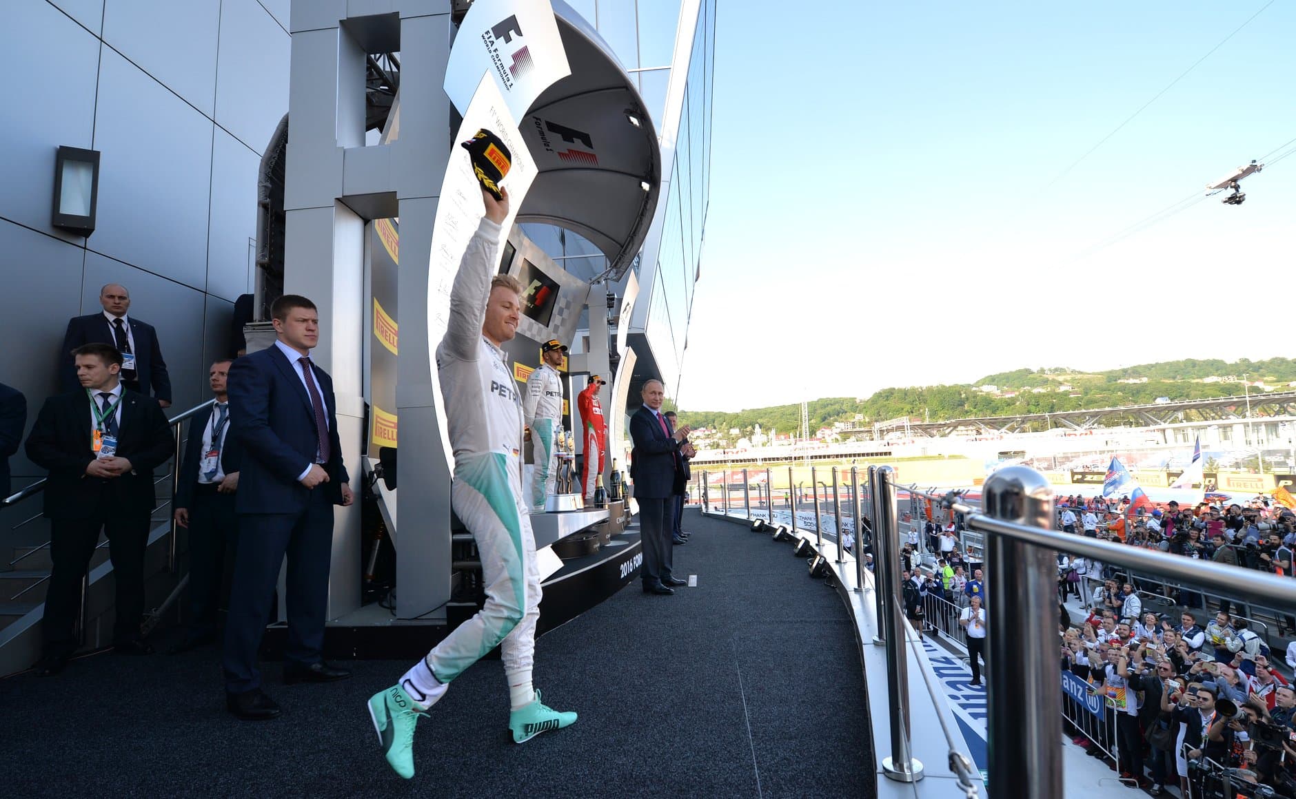 Historical Formula 1 photograph: Sochi, 2016
