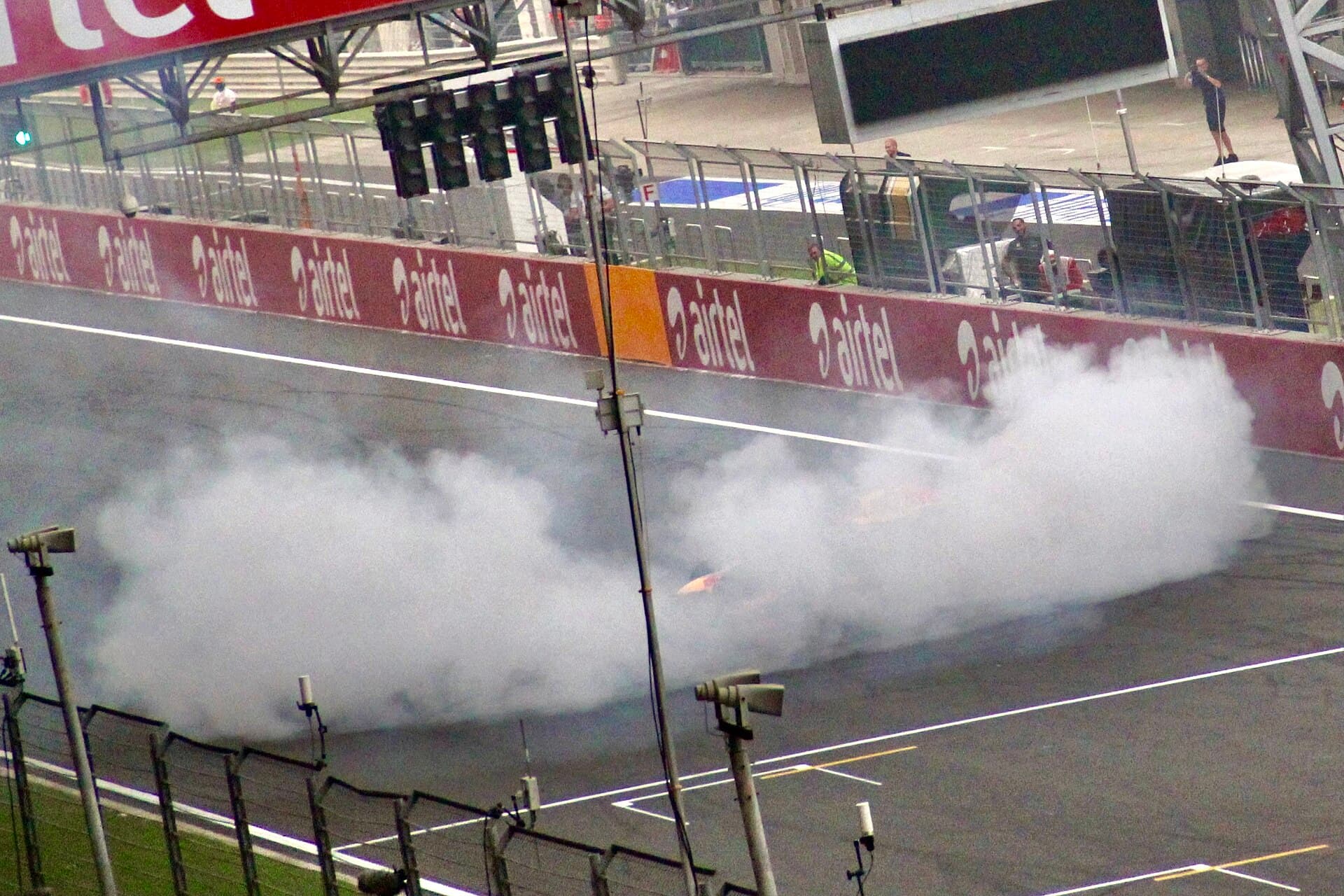 Historical Formula 1 photograph: Vettel, 2013