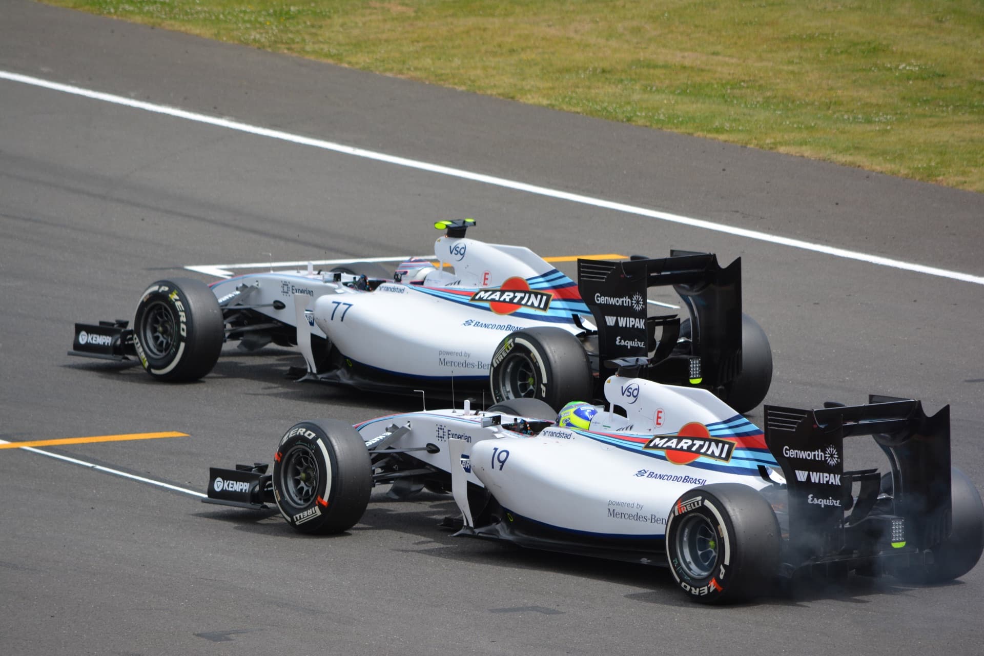 Historical Formula 1 photograph: Williams, 2014