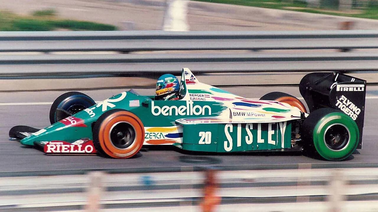 Benetton B186 · Photo exhibit