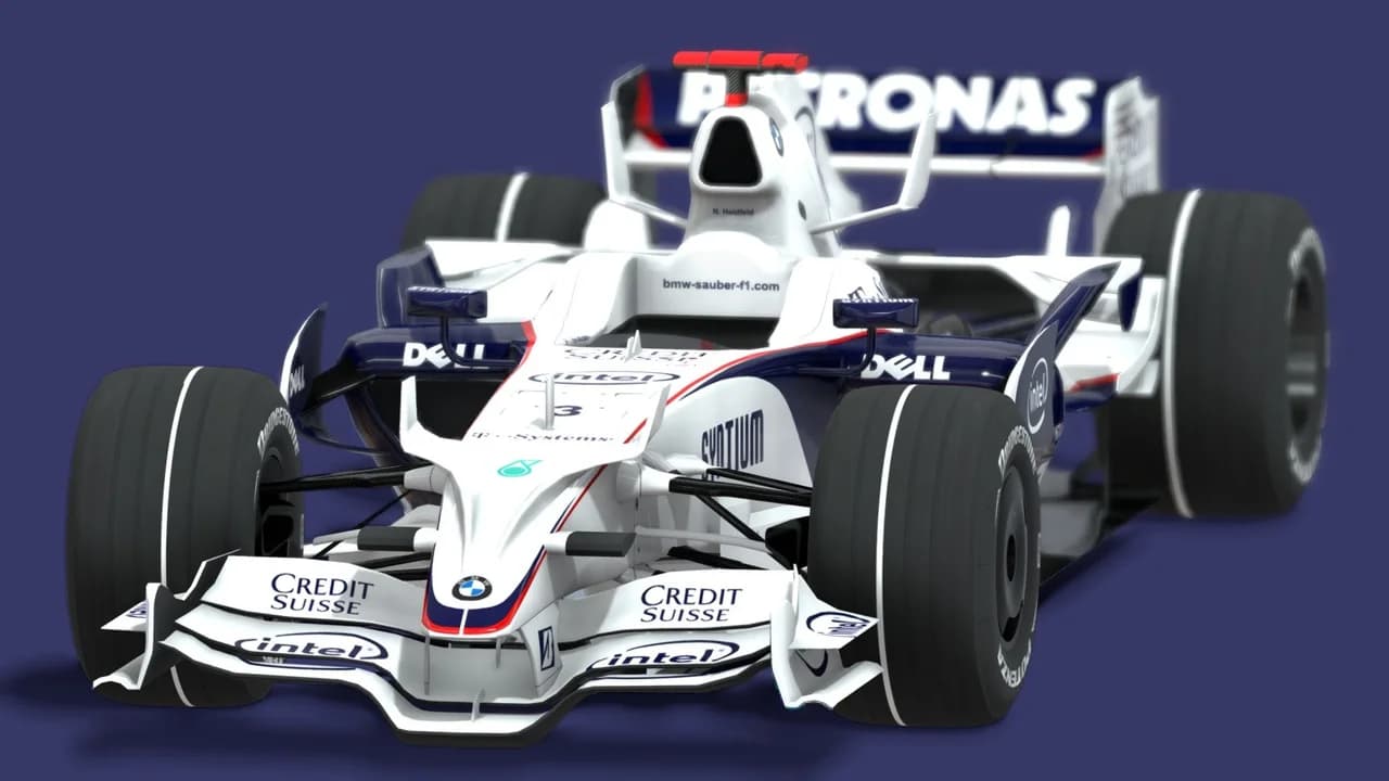 BMW Sauber F1.08 · Model preview