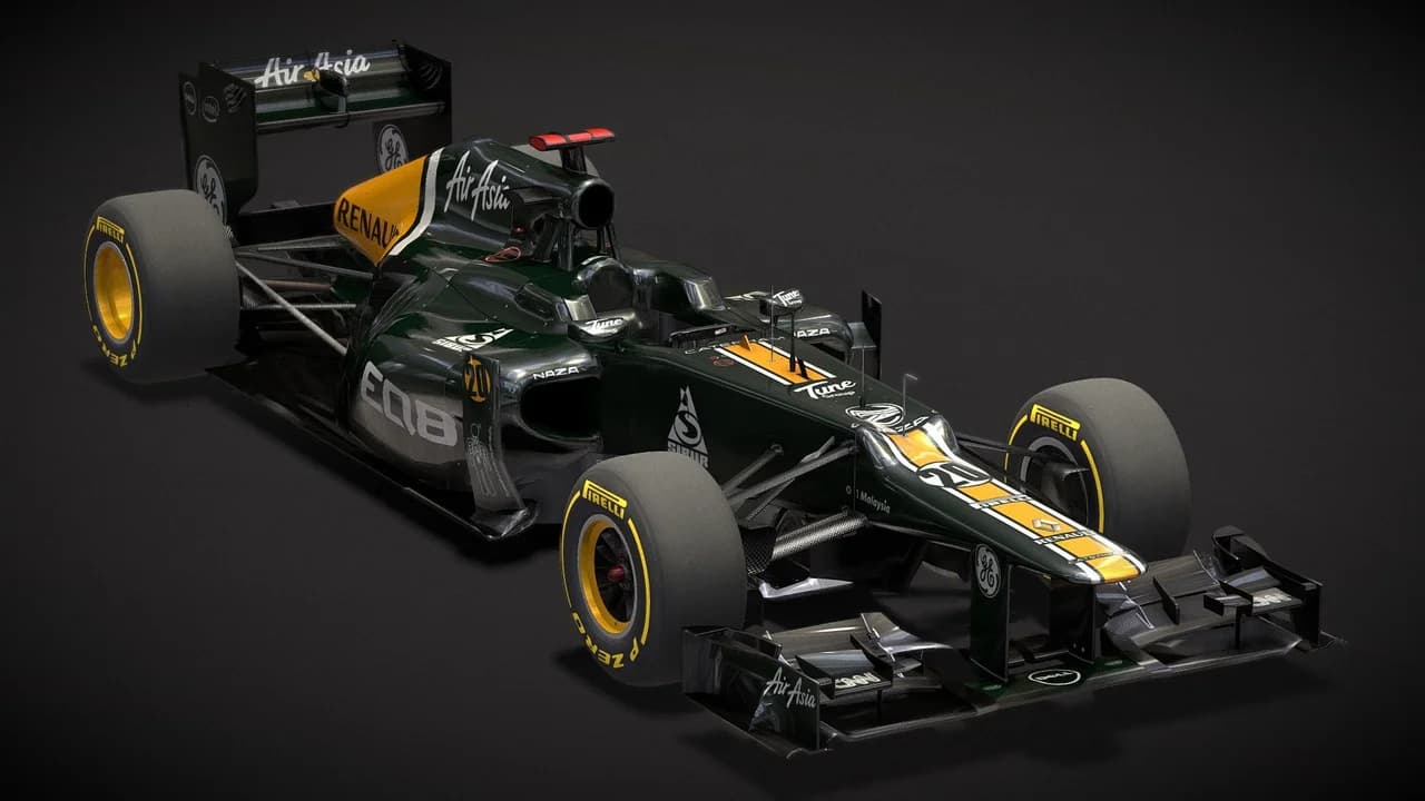 Caterham CT01 · Model preview