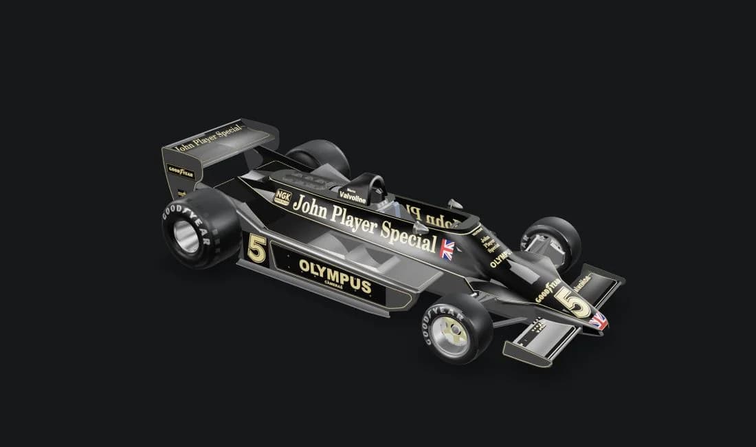 Lotus Type 79 · 3D model preview