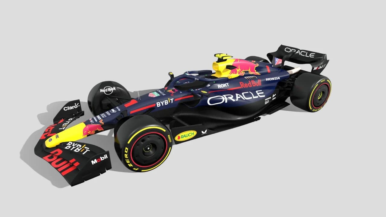 Red Bull Racing RB19 · 3D model preview