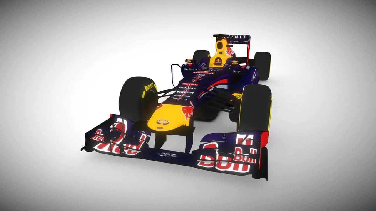 Red Bull Racing RB9 · 3D model preview