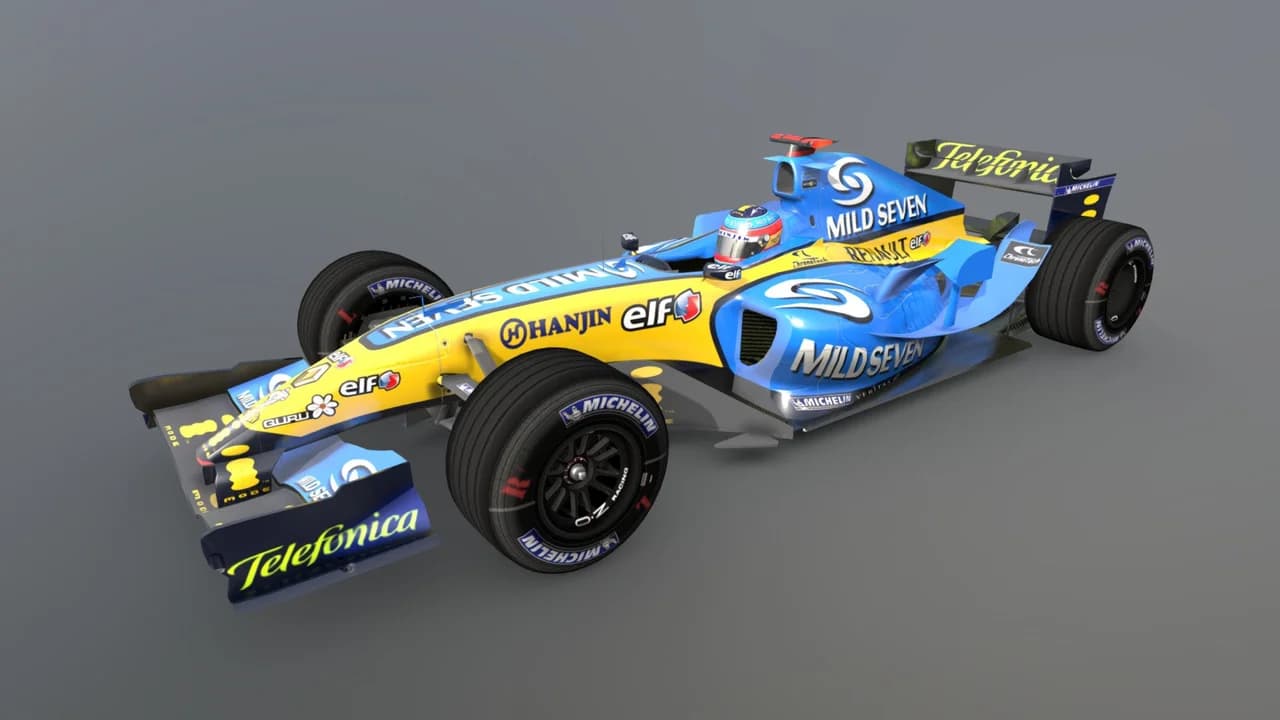 Renault R25 · 3D model preview