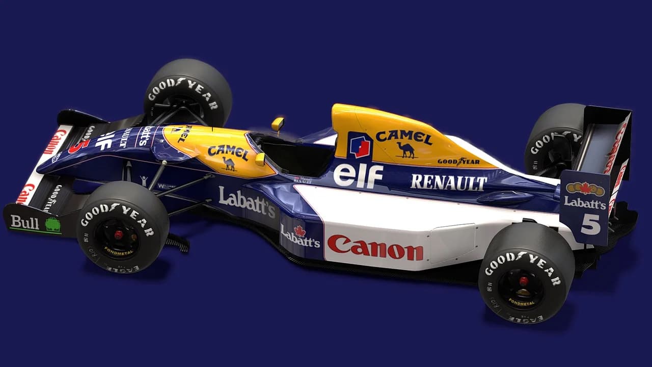 Williams FW14B · 3D model preview